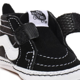 Vans Sk8 Hi Crib Baby Vans Black True White Vans