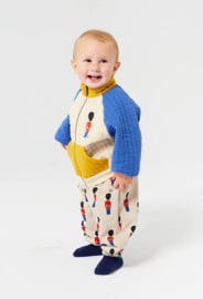 Bobo Choses | Baby Little Tin Soldier quilted zipped sweatshirt