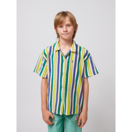 Bobo Choses Multicolor Striped terry shirt