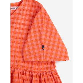 Bobo Choses Vichy woven dress