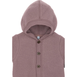 Mikk-line merinowollen babysuit  -  Twilight Mauve
