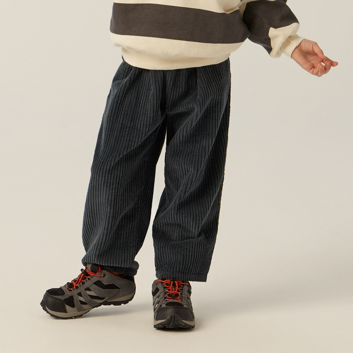 The Campamento Grey Corduroy Trousers