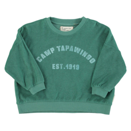 Piupiuchick sweater Groen -  Camp Tapawingo print