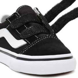 * VANS * Kids TD Old Skool V | Black + True White