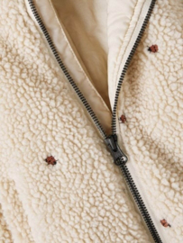 Lil Atelier | Nalo Sherpa jacket | Fog Ladybugs
