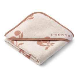 Liewood | Alba yarn dyed baby badcape Peach
