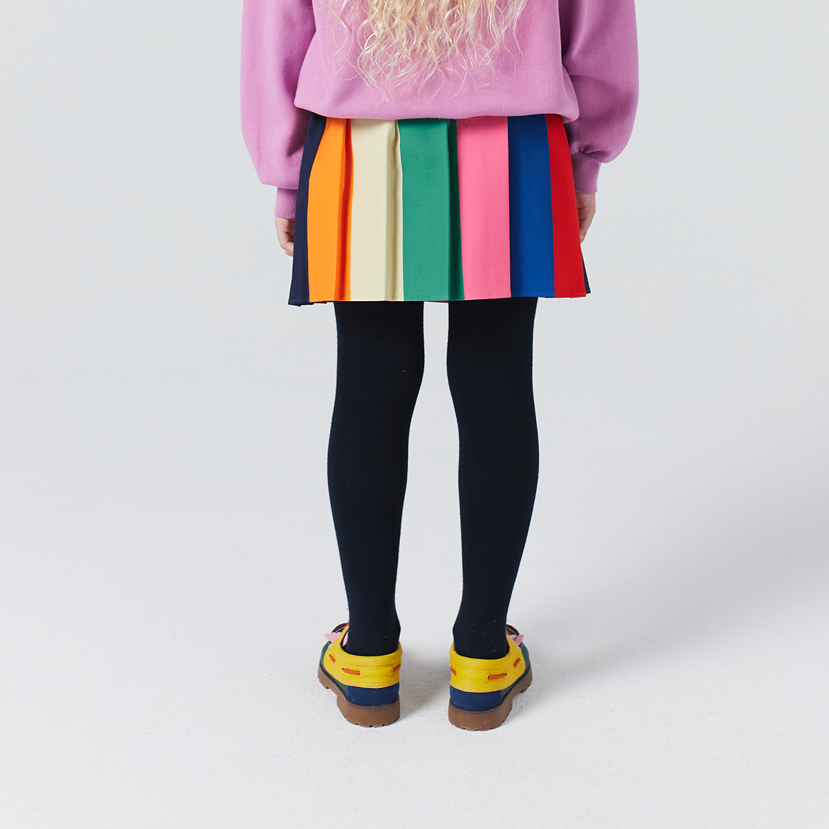 Bobo Choses  Geplooide Color Block Rok