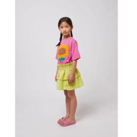 Bobo Choses Vichy ruffle skirt