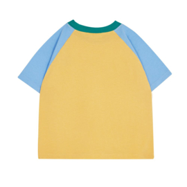 The Campamento Color block Yellow T-shirt