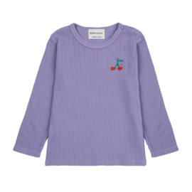 Bobo Choses | Baby Cherry longsleeve t-shirt purple