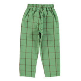 Piupiuchick unisex broek groen geruit