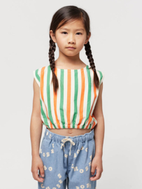 Bobo Choses | Vertical Stripes woven top