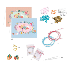 Djeco You & Me Armbandjes maken Tila and Flowers DJ00020 | 10+