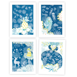 Djeco Knutselpakket Cyanotype Au Claire de la Lune DJ09342 | 7-99 jaar