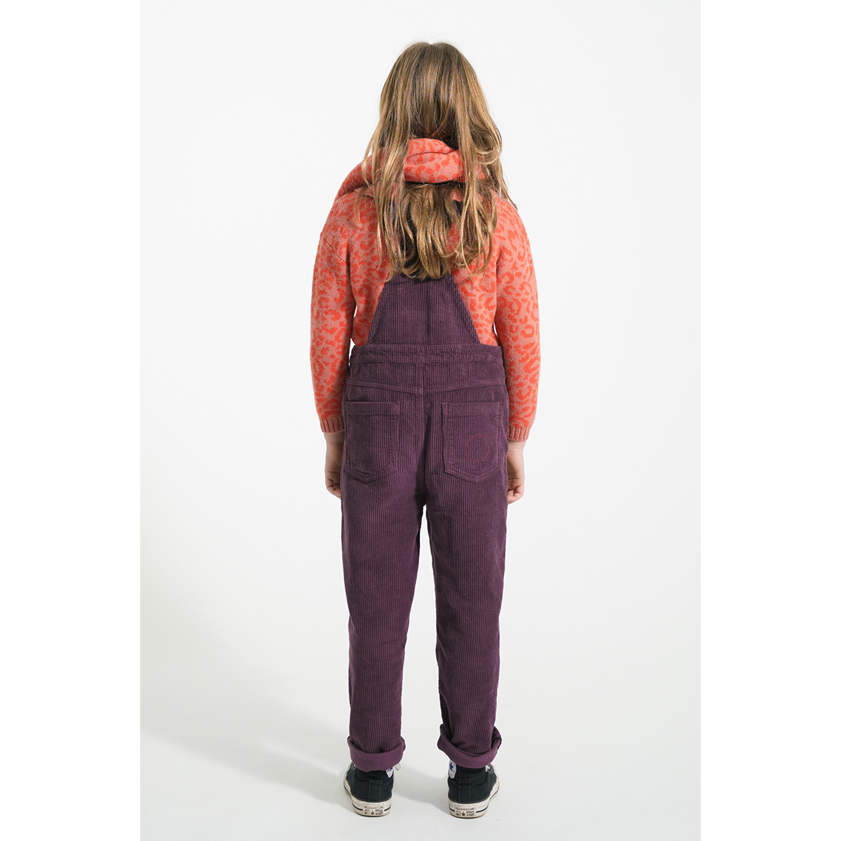 Piupiuchick Corduroy Salopet  -  Aubergine