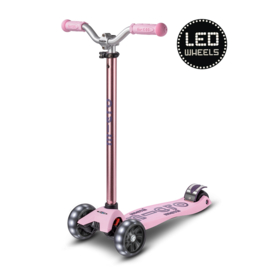 Maxi Micro Step Deluxe Pro - Roze LED | 6-12 jaar