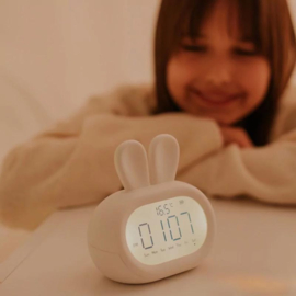 Mary's | Oplaadbare Wekker Rabbit white