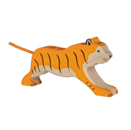 Holztiger | Houten rennende Tijger