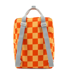 Sticky Lemon | Backpack Large | Checkerboard |  Pear Jam + Ladybird Red