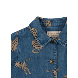 KONGES slojd Magot Denim Shirt GOTS  -  Tiger