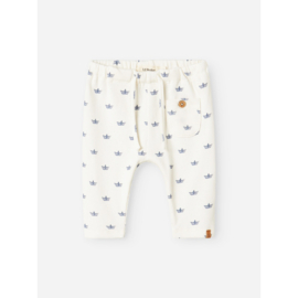 Lil Atelier Lavo Eko babybroekje Paper Boat - Coconut milk