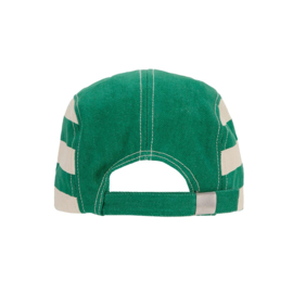 Bobo Choses Green Stripes cap