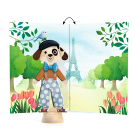 Djeco aankleedpoppetjes Bonjour Paris DJ09849 | 3-6 jaar