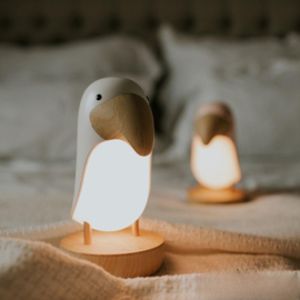 Mary 's | Oplaadbare Bluetooth speaker en LED lamp Toekan wit