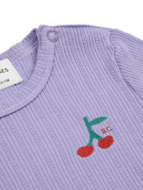 Bobo Choses | Baby Cherry longsleeve t-shirt purple