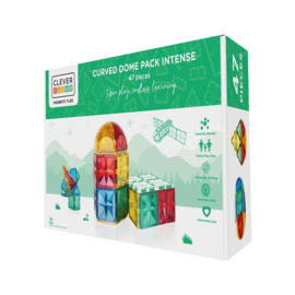 Cleverclixx | Curved Dome Pack intense | 47 delen
