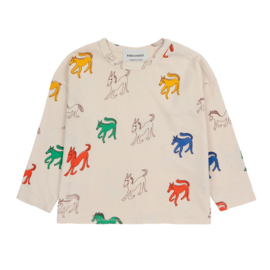 Bobo Choses | Baby Wonder Horse all over longsleeve