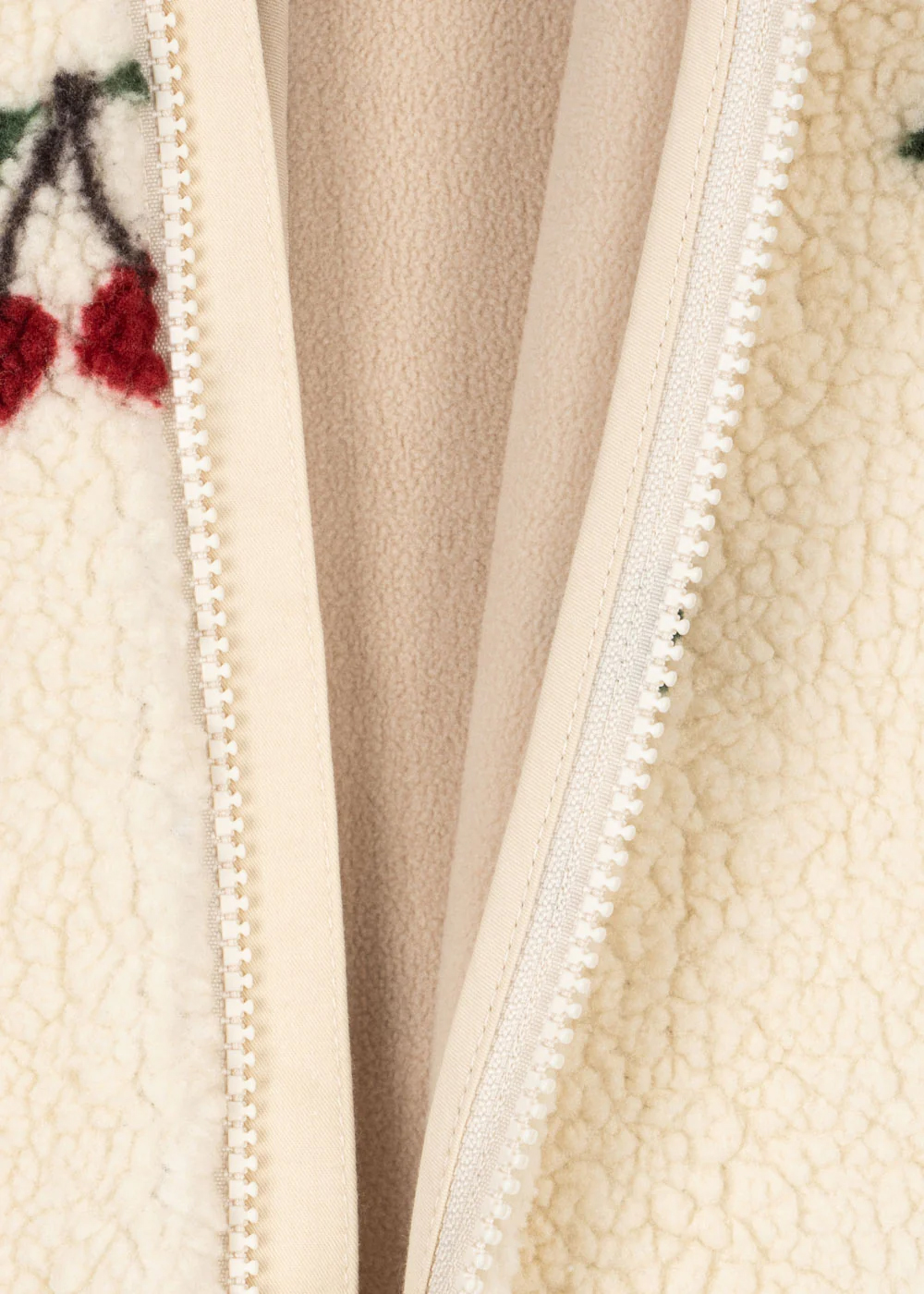 Konges Slojd Jody teddy baby onesie  -  Ma Grande Cerise