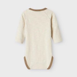 lil Atelier Orville Romper  -  Turtledove