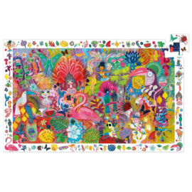 Djeco Observatie puzzel Carnaval in Rio 200 stukjes DJ07452 | 6+