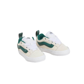 Vans Kids kindersneakers Knu Skool Elastic Lace - Sport Green-Marshmallow