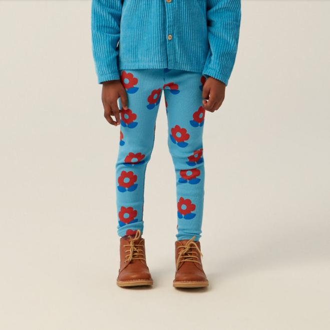 The Campamento Big Flowers Blue legging