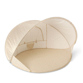 Konges Slojd | Pop Up strandtent Multi Hearts | UPF 50+