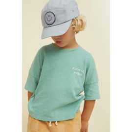 Sproet & Sprout linnen T-shirt Picnic Posse - Botanical Green