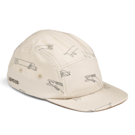 Liewood | Rory printed cap | Dog sandy