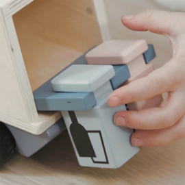 Kids Concept | Houten Speelgoed Vuilniswagen | Recycletruck