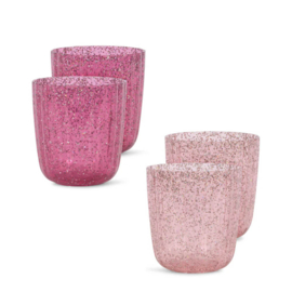 Konges Slojd Glitter bekers 4-pack