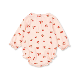Konges Slojd Chleo Romper GOTS  -  Rosa Pink