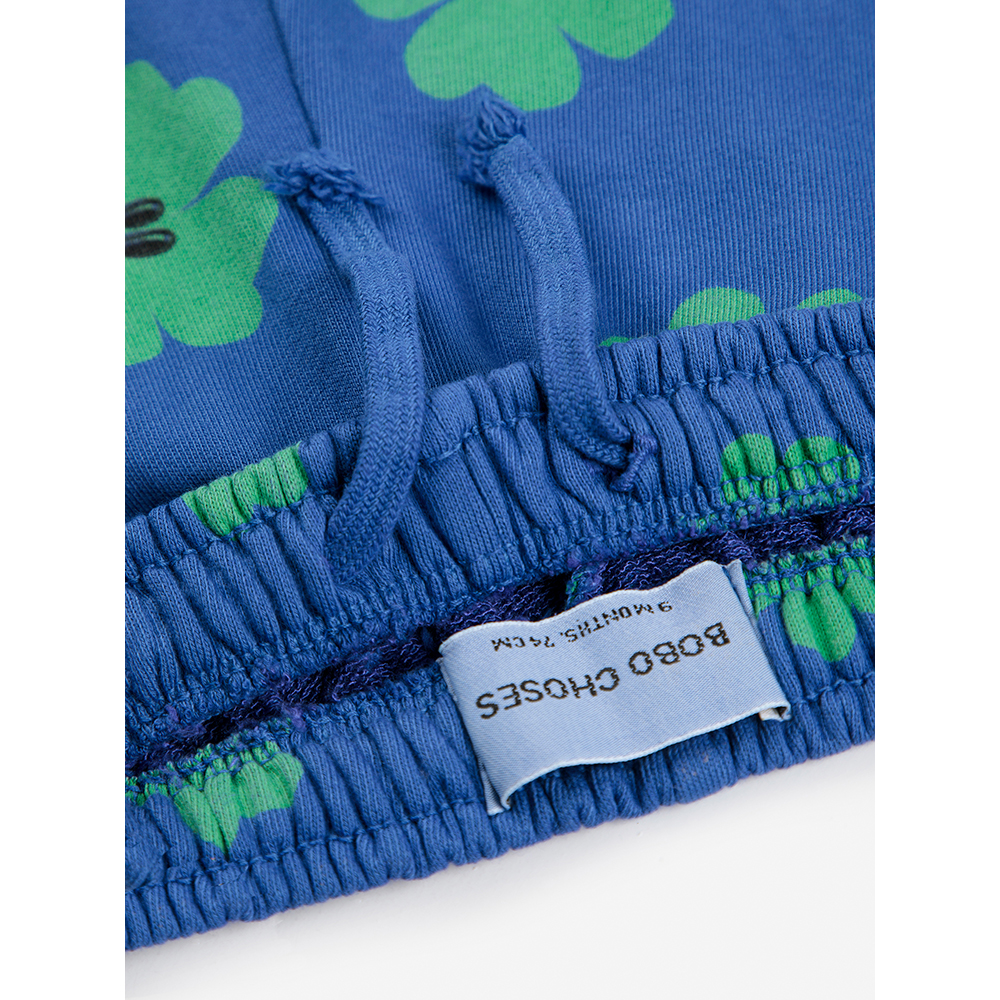 Bobo Choses Lucky Clover all over baby jogging pants