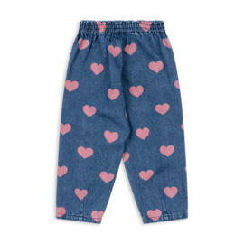 Konges Slojd | Magot Jeans Bon Coeur Pink | GOTS Organic