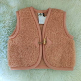  Alwero |  Alpen bodywarmer 100% wol Salmon