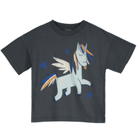 Lotiekids T-shirt Pegasus Stars - Anthracite
