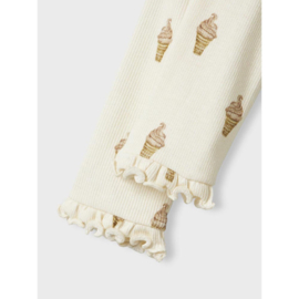 Lil Atelier Gavo Eka legging - Ice Cream