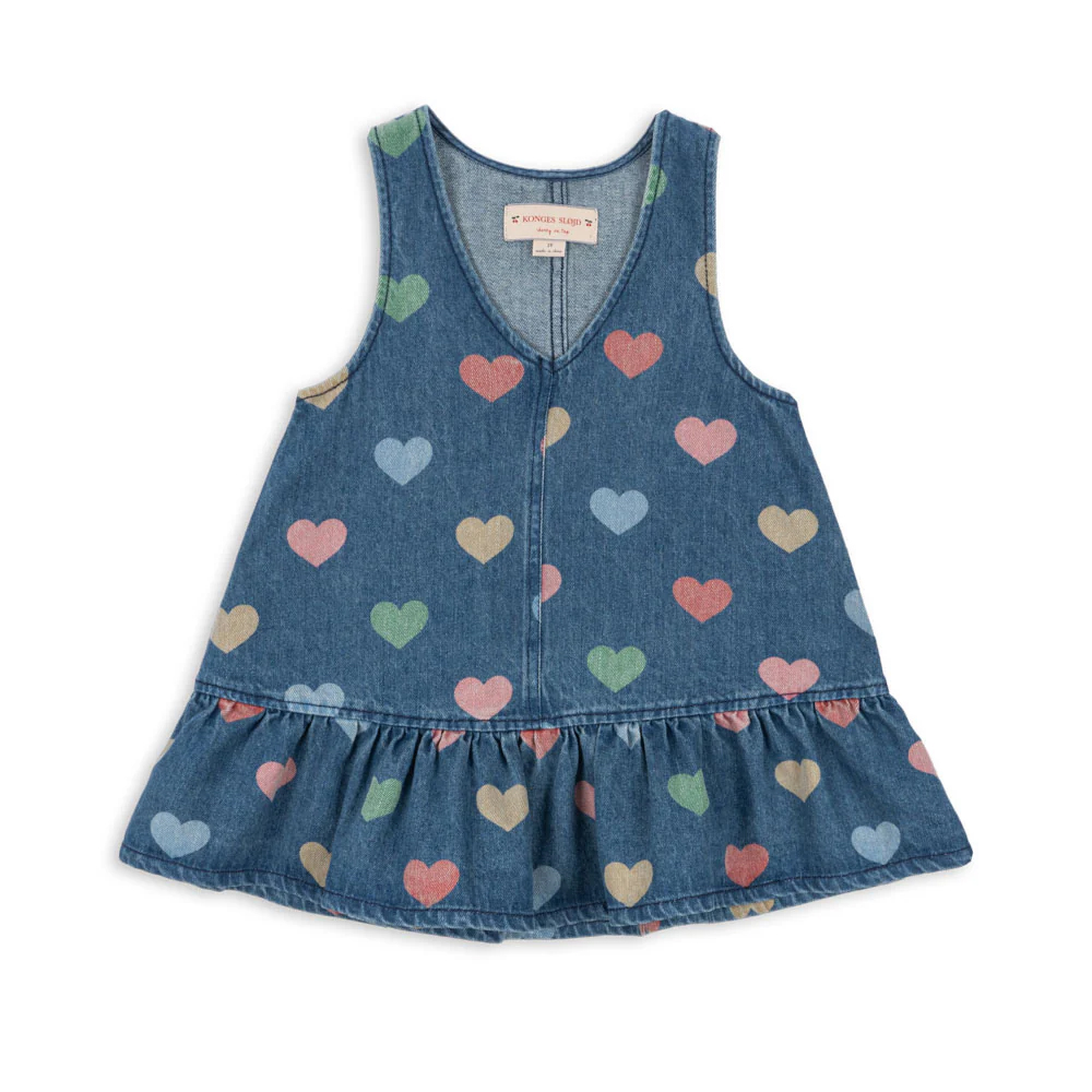 Konges Slojd Magot denim dress  -  Bon Coeur Coloré