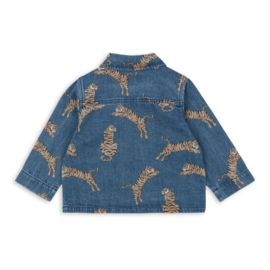 KONGES slojd Magot Denim Shirt GOTS  -  Tiger