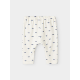Lil Atelier Lavo Eko babybroekje Paper Boat - Coconut milk